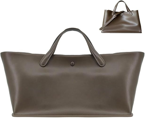 Women's Tote Bag, Commuting Handbags with Leather Shoulder Strap, Designer Oversized Totes Top Ha... | Amazon (US)