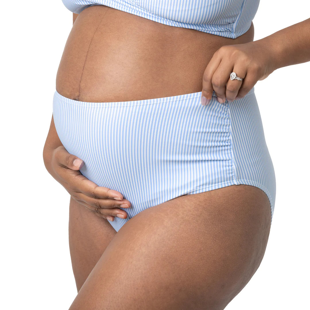 High Rise Maternity & Postpartum Bikini Bottoms | Kindred Bravely