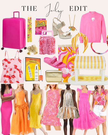 (1/2) Bright pink and electric oranges and yellows for this fun Barbiecore trend edit! 

#LTKSeasonal #LTKstyletip #LTKitbag