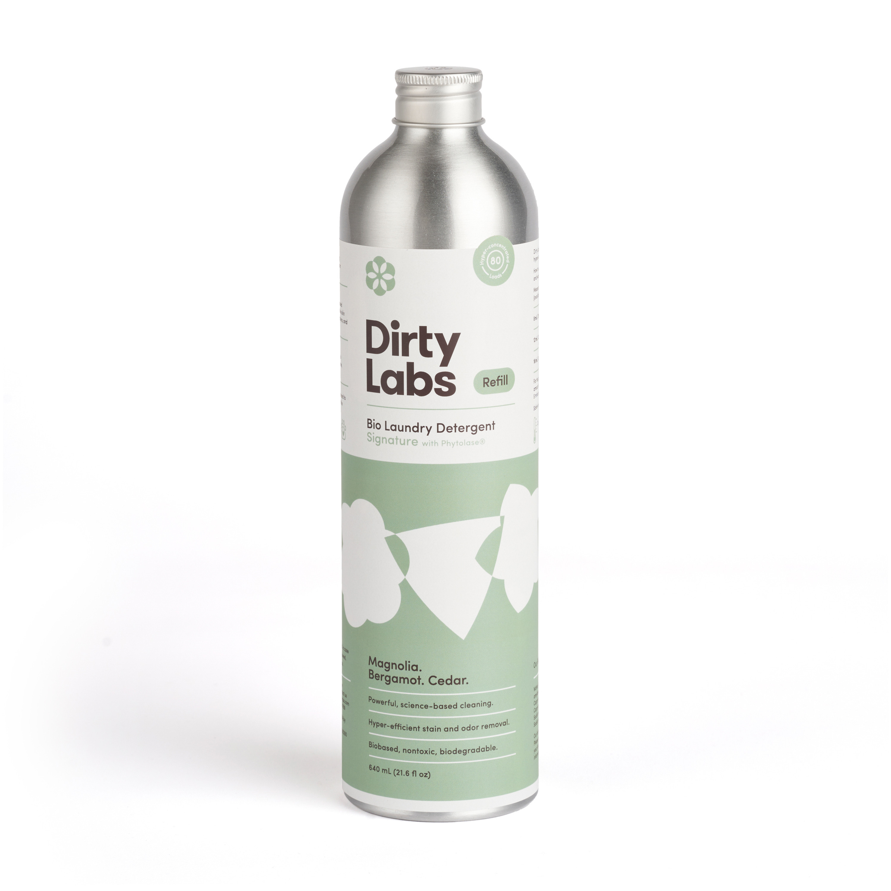 Dirty Labs Bio Laundry Detergent with Phytolase® - Magnolia, Bergamot, Cedar | Grove