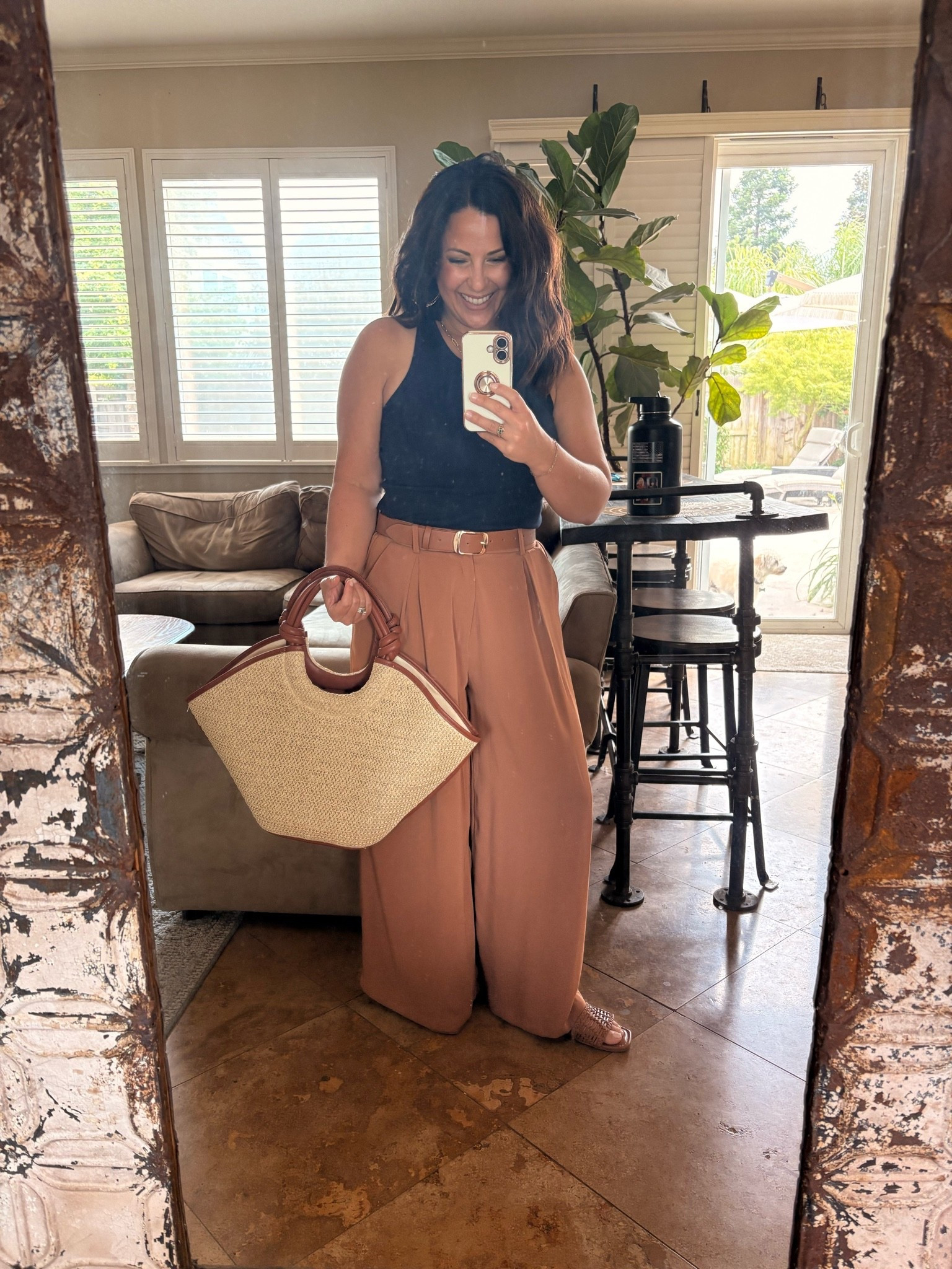 Wine tasting, but make it effortless 🍷
Flowy wide-leg pants + a simple tank = my go-to formula when I want to feel put together and comfortable

Petite-friendly and perfect for a cloudy 70° day 🙌🏼


#winetastingoutfit #petitefriendly #over40style #casualchic #widelegpants #everydaystyle #ltkstyle #momstyle #effortlessoutfits #springstyle

#LTKOver40 #LTKWorkwear #LTKPetite
