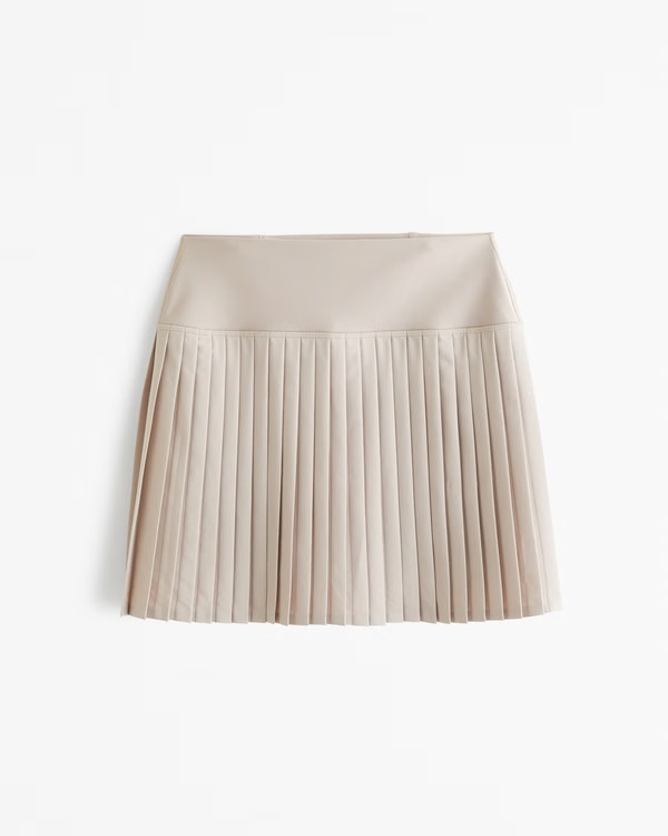 YPB motionTEK Lined Pleated Skirt | Abercrombie & Fitch (US)