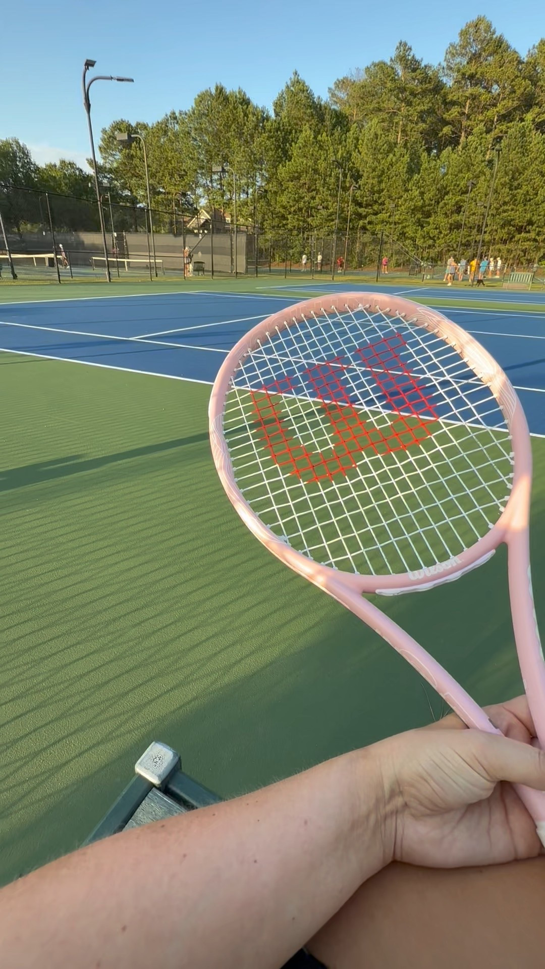Pink racket. Polished game. Court couture in session. 🎾✨

#WestAndWonder #TennisStyle #ChicOnTheCourt #EverydayElegance #LTKfit #SportyAndStylish
