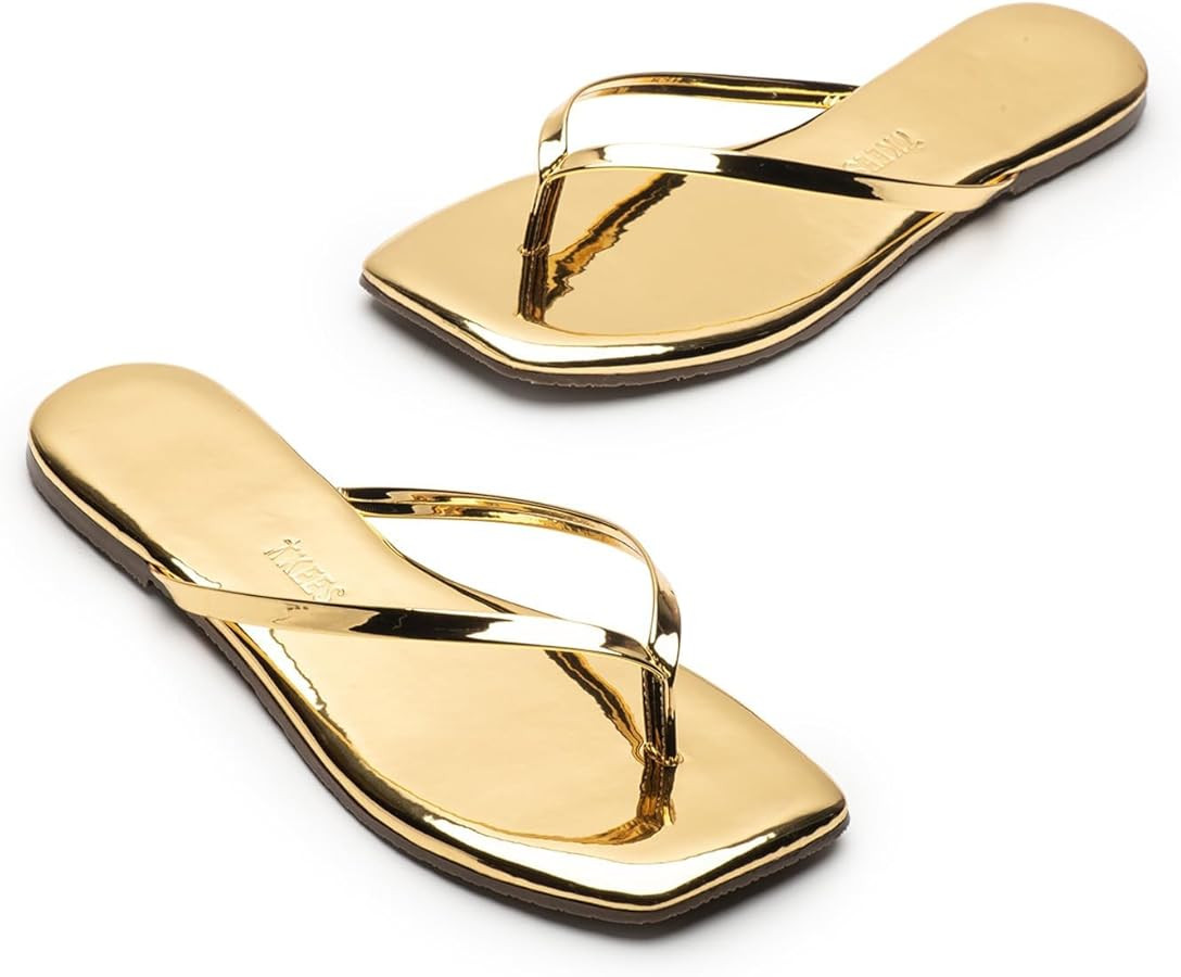 TKEES womens Square Toe Lily Mirror | Amazon (US)