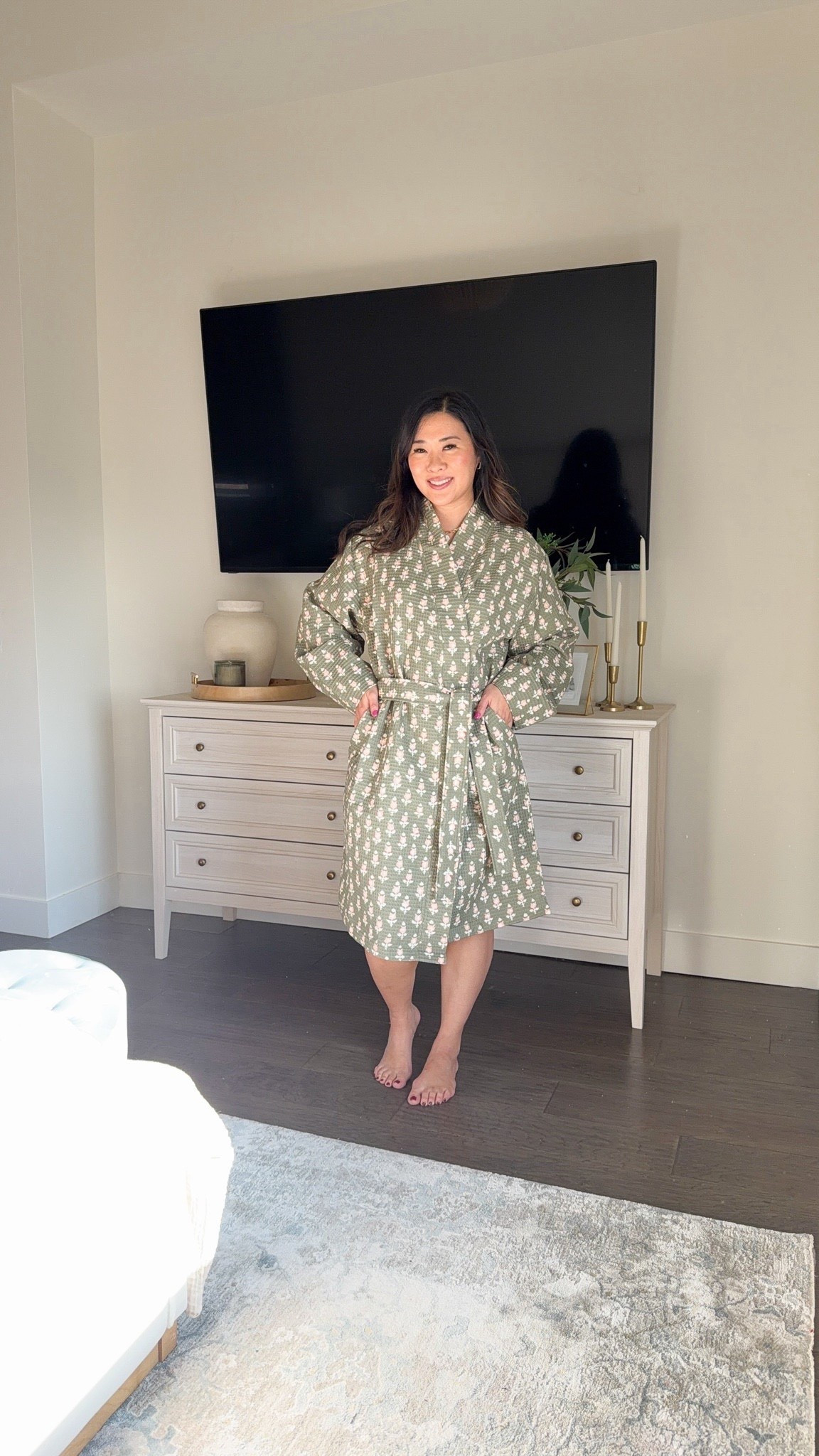 High end / Anthropologie looking bath robe from Target! 

target, robe, floral robe, women’s fashion, high-end robe, shower look, ootd, bath robe, shower robe 

#LTKSeasonal #LTKgrwm