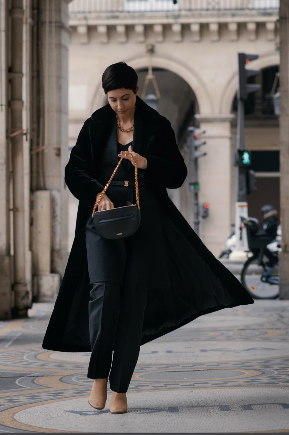 When it’s the first day of spring but you’re in all black 😉