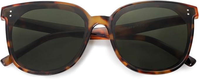 SOJOS Trendy Square Sunglasses Women - Oversized Fashion Cute Shades for Women AMIGO SJ2135 | Amazon (US)
