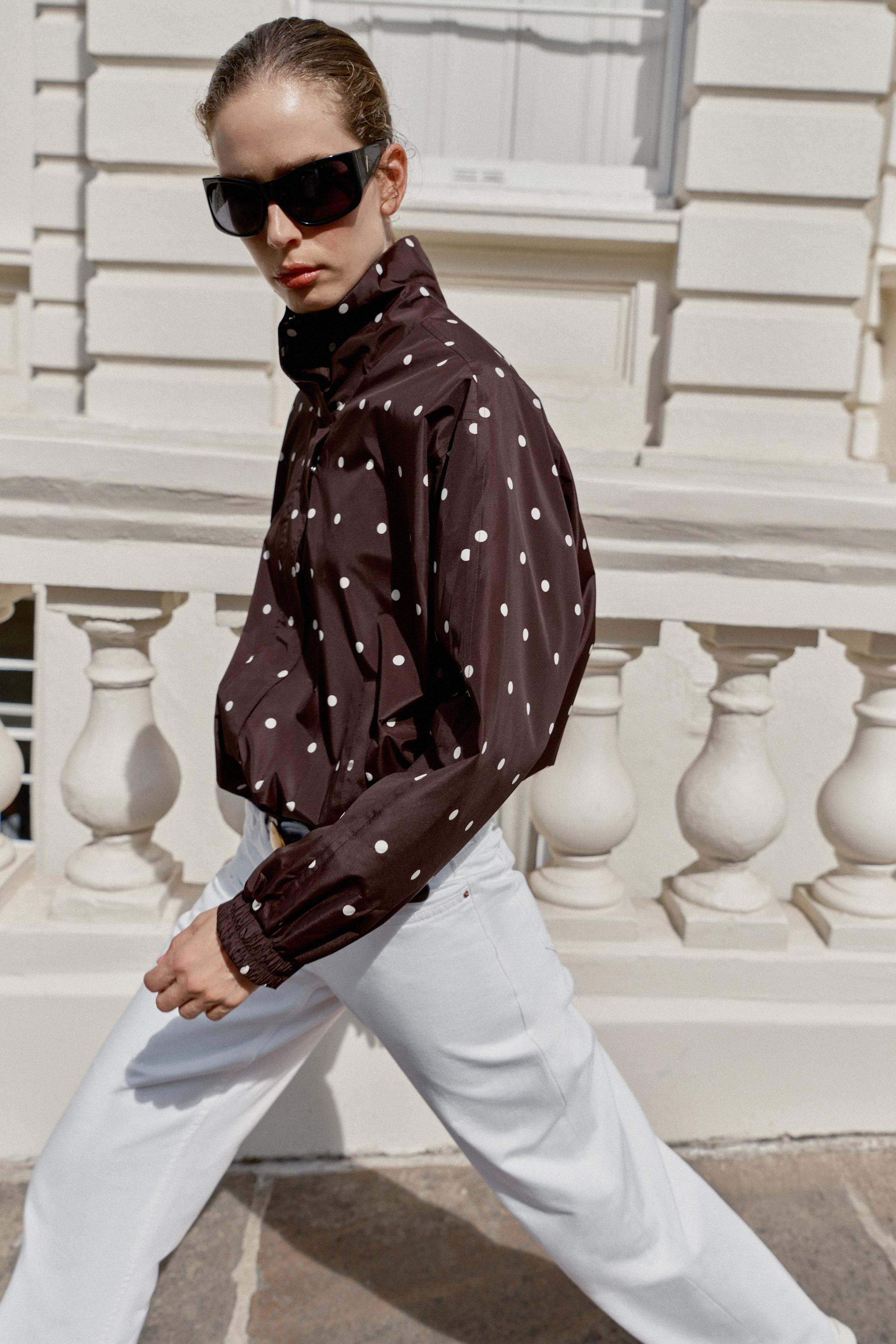 POLKA DOT BOMBER JACKET | Zara US