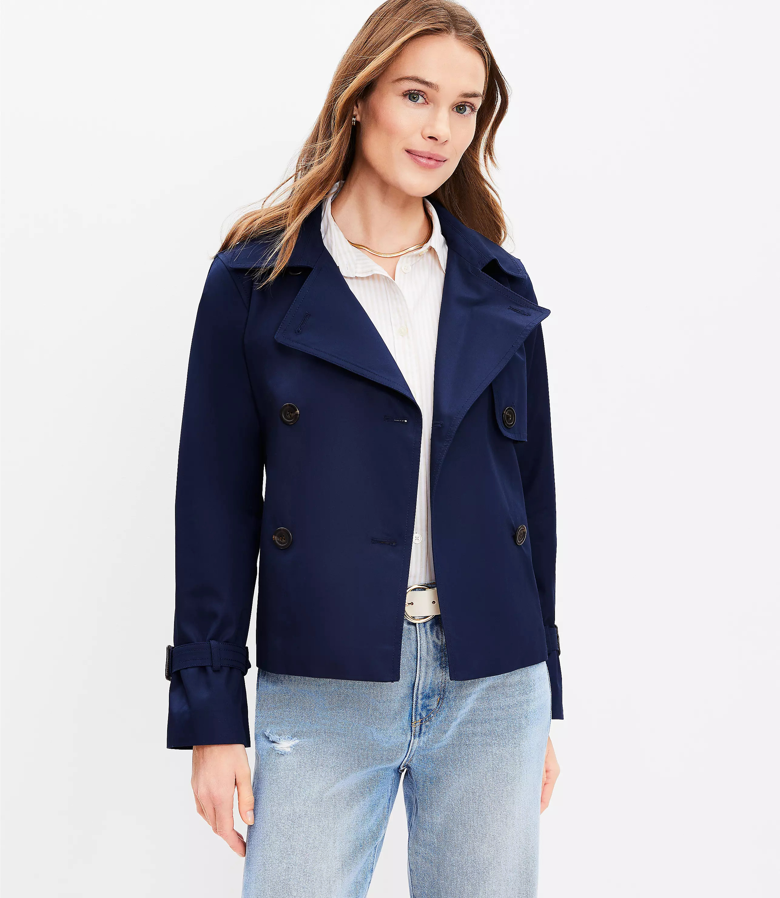 Swing Trench Jacket | LOFT