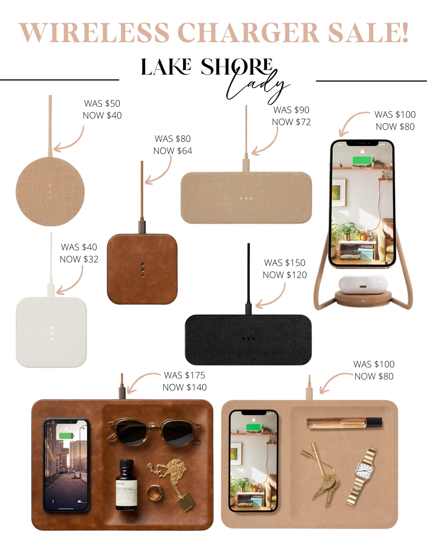 Wireless chargers on sale - wireless chargers - phone chargers 

#LTKGiftGuide #LTKsalealert #LTKHoliday