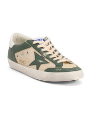 Men's Made In Italy Leather Super Star Sport Casual Sneakers | Shoes | Marshalls | Marshalls