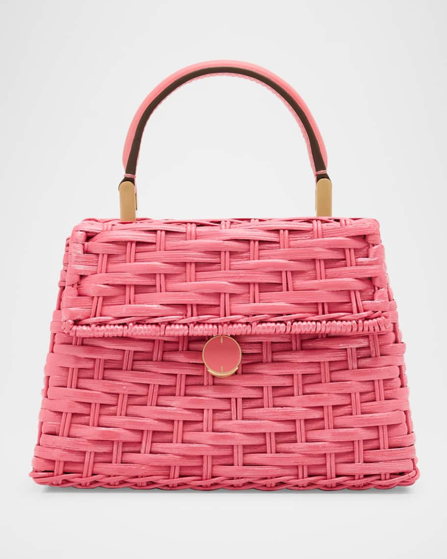 Cult Gaia Sybil Nano Metallic Woven Crossbody Bag | Neiman Marcus