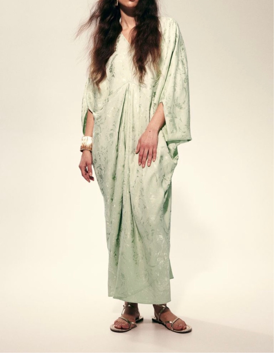 Green jacquardKaftan dress caftan dress spring break outfit resort wear 

#LTKstyletip #LTKfindsunder100 #LTKSeasonal