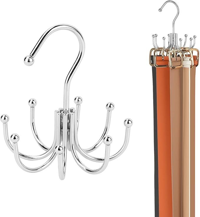 ZEDODIER Belt Hanger, Belt Organizer for Closet, Keeping Belts Visible and in Good Condition, Han... | Amazon (US)