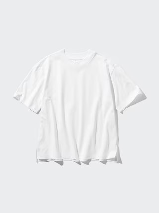 Women's AIRism Cotton T-Shirt White 2XL UNIQLO US | UNIQLO (US)