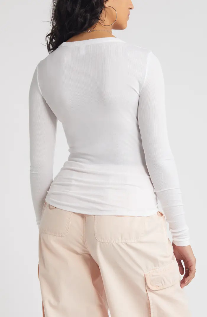 Ribbed Long Sleeve T-Shirt | Nordstrom