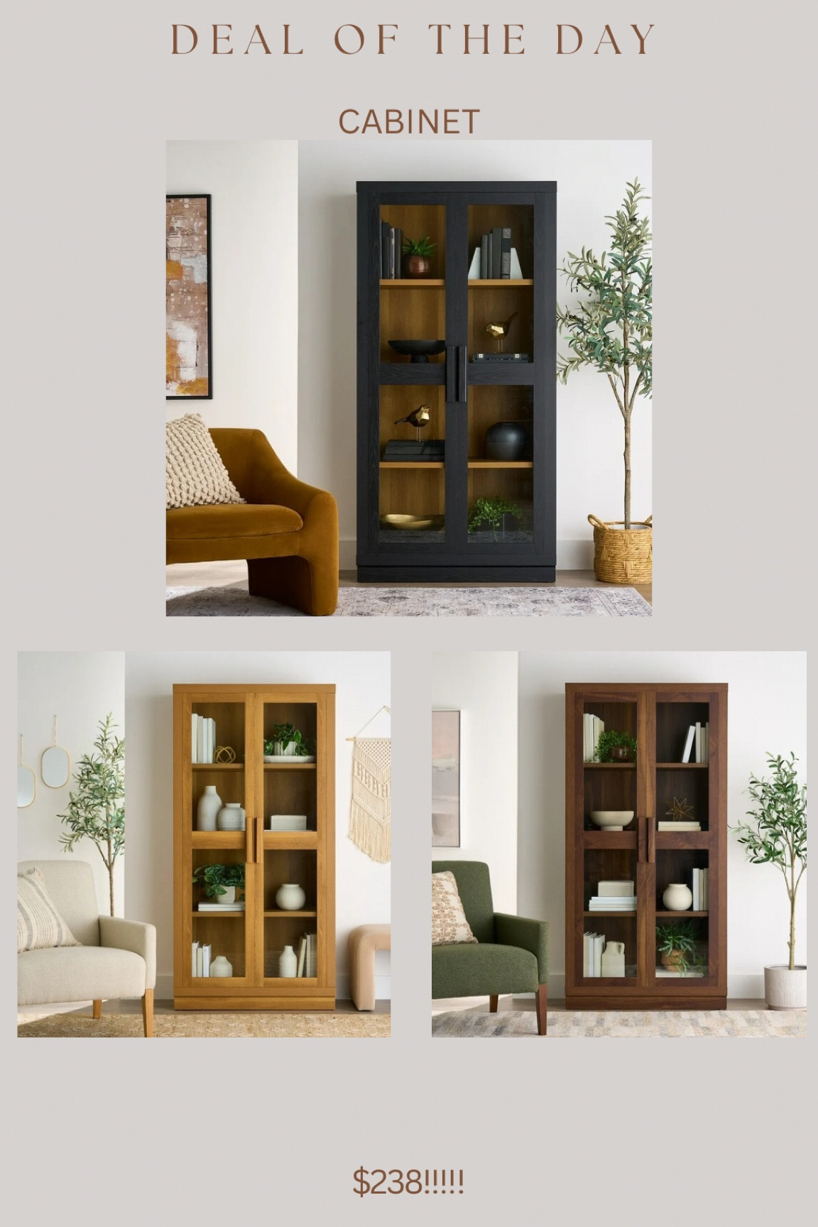 🤯🤯🚨🚨🚨 brand new Walmart cabinet!!! This will be one of their new most popular items!!! I am just shocked at the price 😍 major designer vibes! 

#LTKSaleAlert #LTKHome #LTKStyleTip