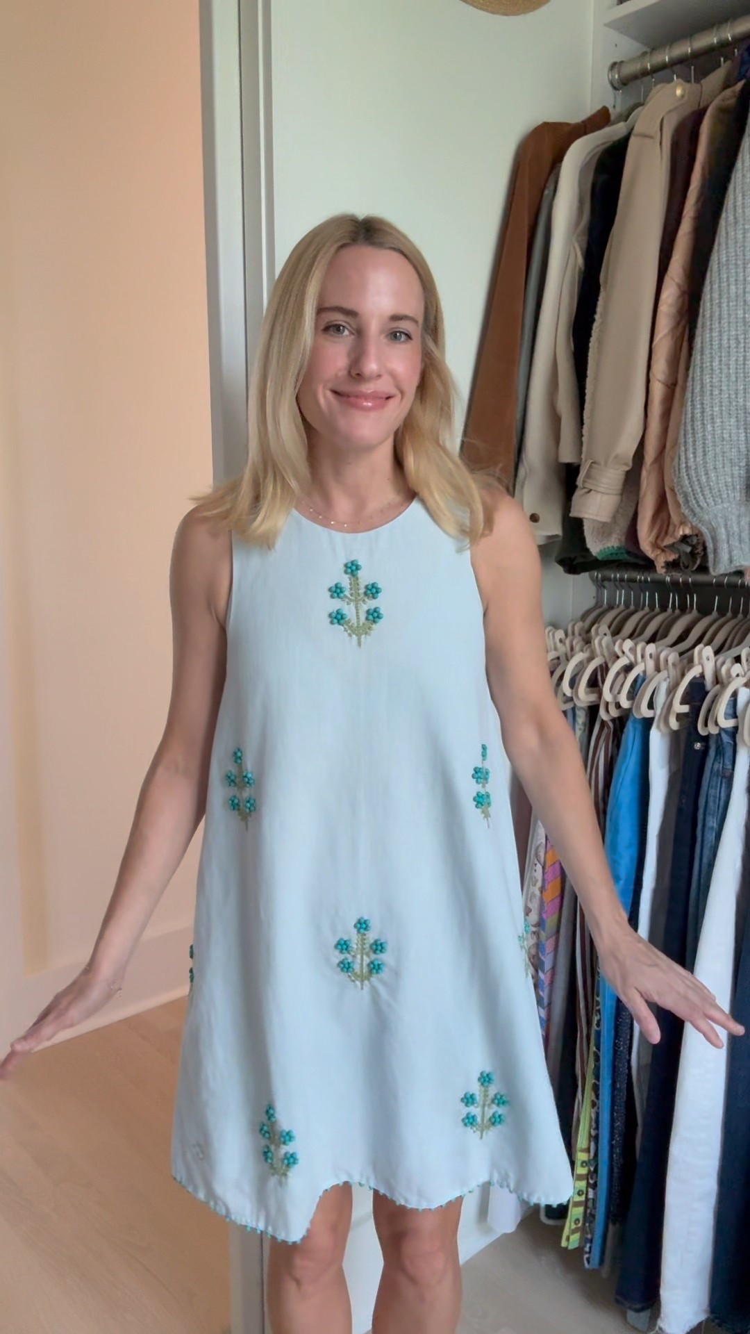 The beaded detail on this is dress is just soooo special!!! I’m in an XS 

#LTKTravel #LTKPetite #LTKParties