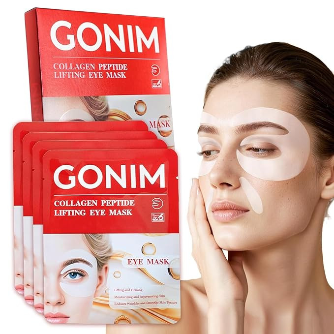 GONIM Under Eye Patches 360° Fit, Eye Mask with Collagen Peptide, Salmon DNA PDRN, Caffeine,Reti... | Amazon (US)
