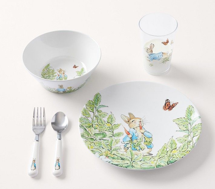 Peter Rabbit™ Easter Eating Carrots Tabletop Set | Pottery Barn Kids