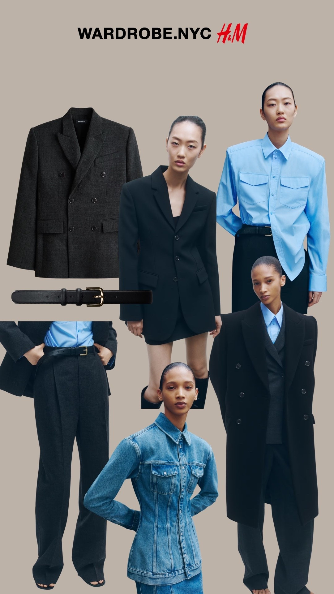 Wardrobe nyc x H&M launches tomorrow 8am