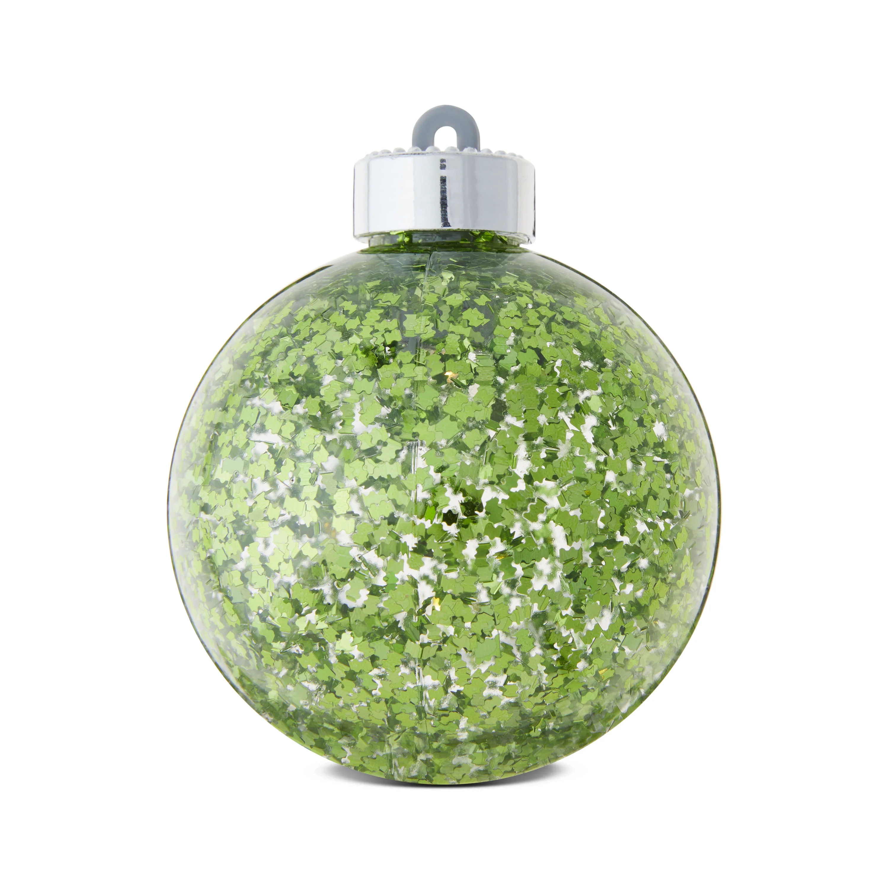 Light-Up Green Plastic Christmas Ornament, 3.1", by Holiday Time - Walmart.com | Walmart (US)
