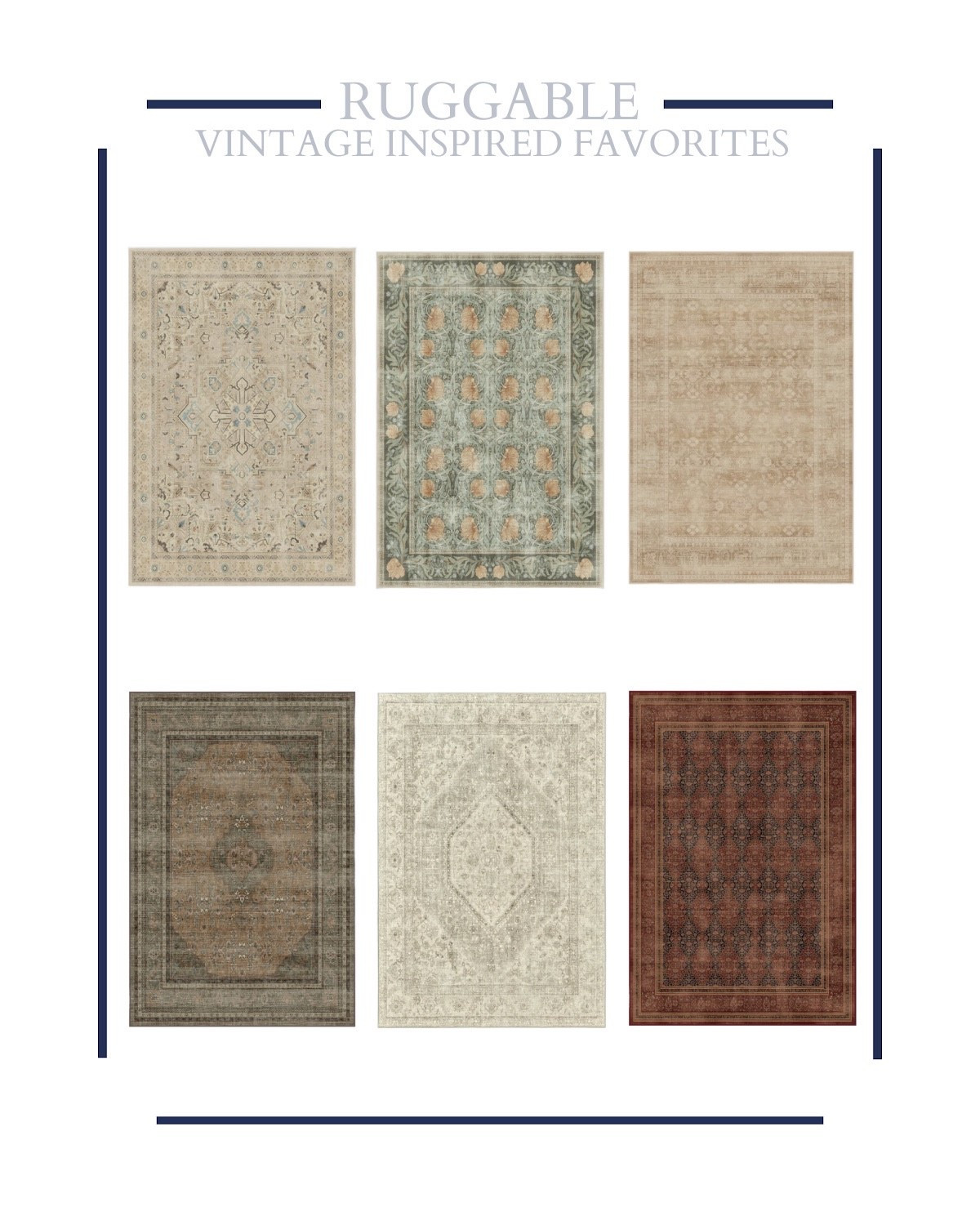 Current favorite vintage-style Ruggables now on sale.

#LTKOver40 #LTKHome #LTKmomlife