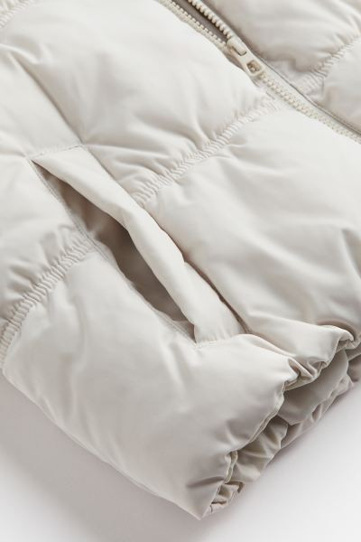 Puffer Vest - Light gray - Ladies | H&M US | H&M (US + CA)