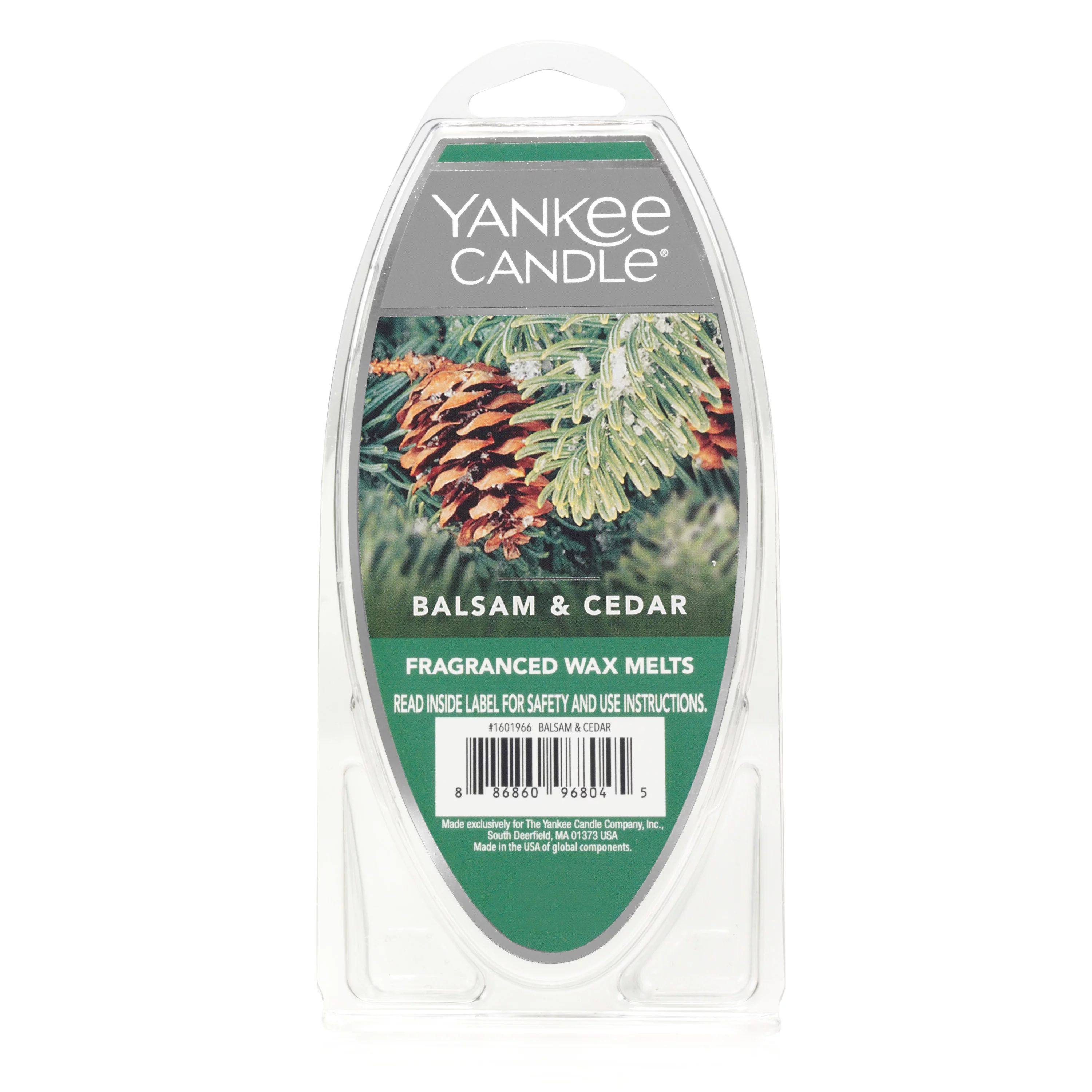 Yankee Candle Balsam & Cedar - Fragranced Wax Melts (Single Pack) | Walmart (US)