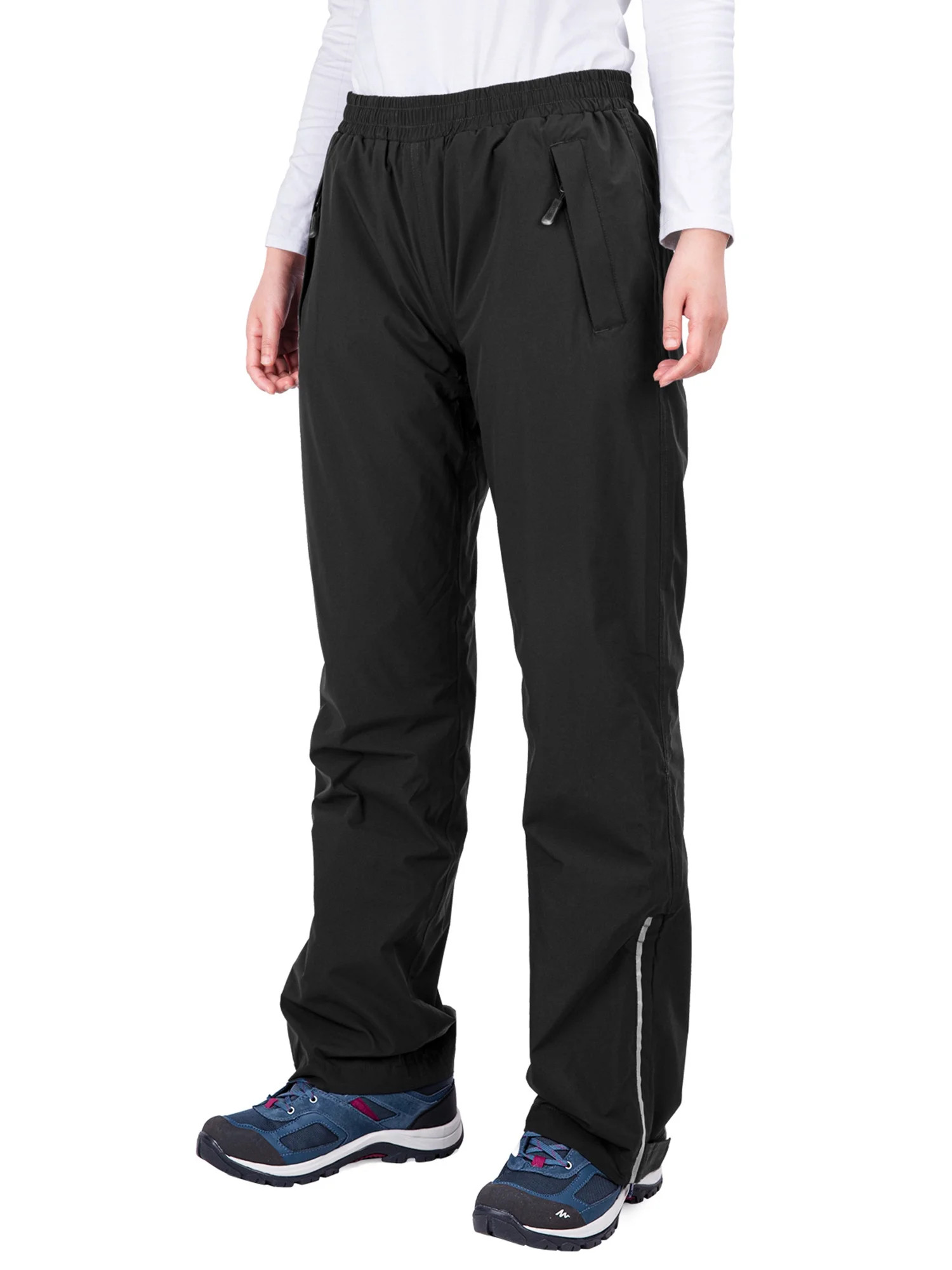 33,000ft Women's Rain Pants, Lightweight Waterproof Rain Over Pants, Windproof Hiking Pants for O... | Walmart (US)