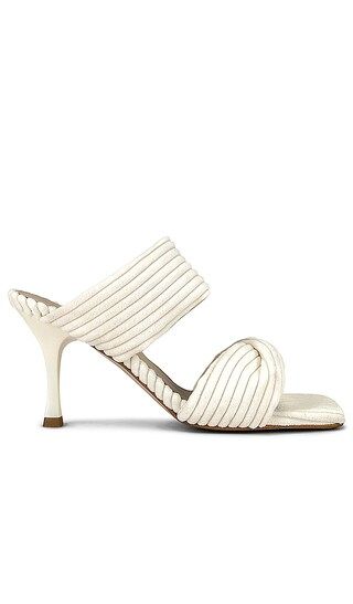 Twist Autumn Sandal in Ivory | Revolve Clothing (Global)