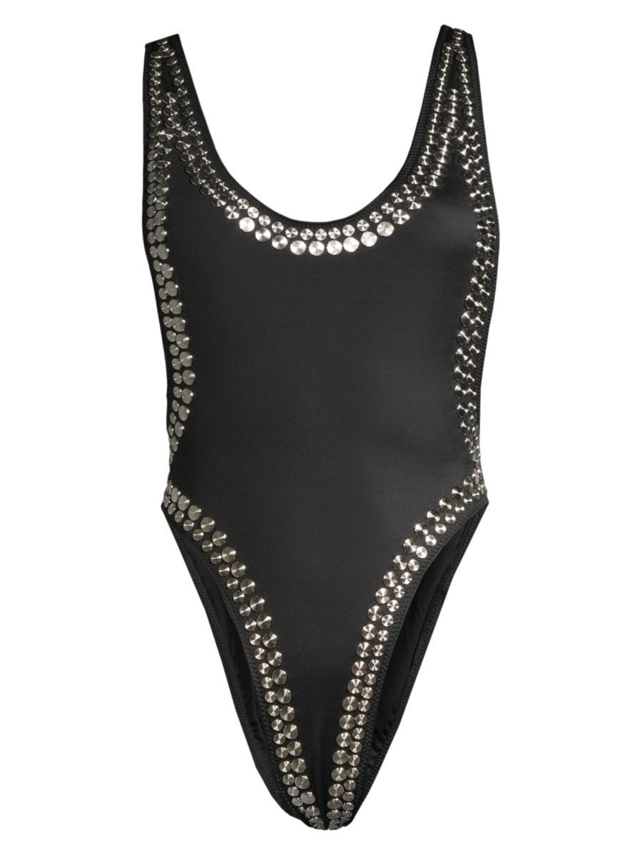 Marissa Stud One-Piece Swimsuit | Saks Fifth Avenue