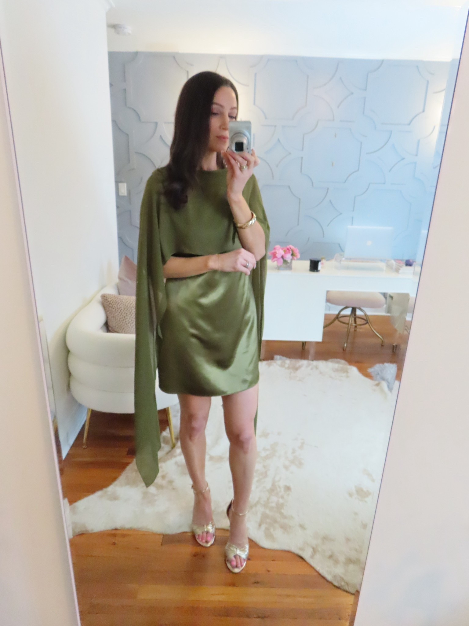 Chic cape dresses linked below!

#LTKWedding #LTKOver40