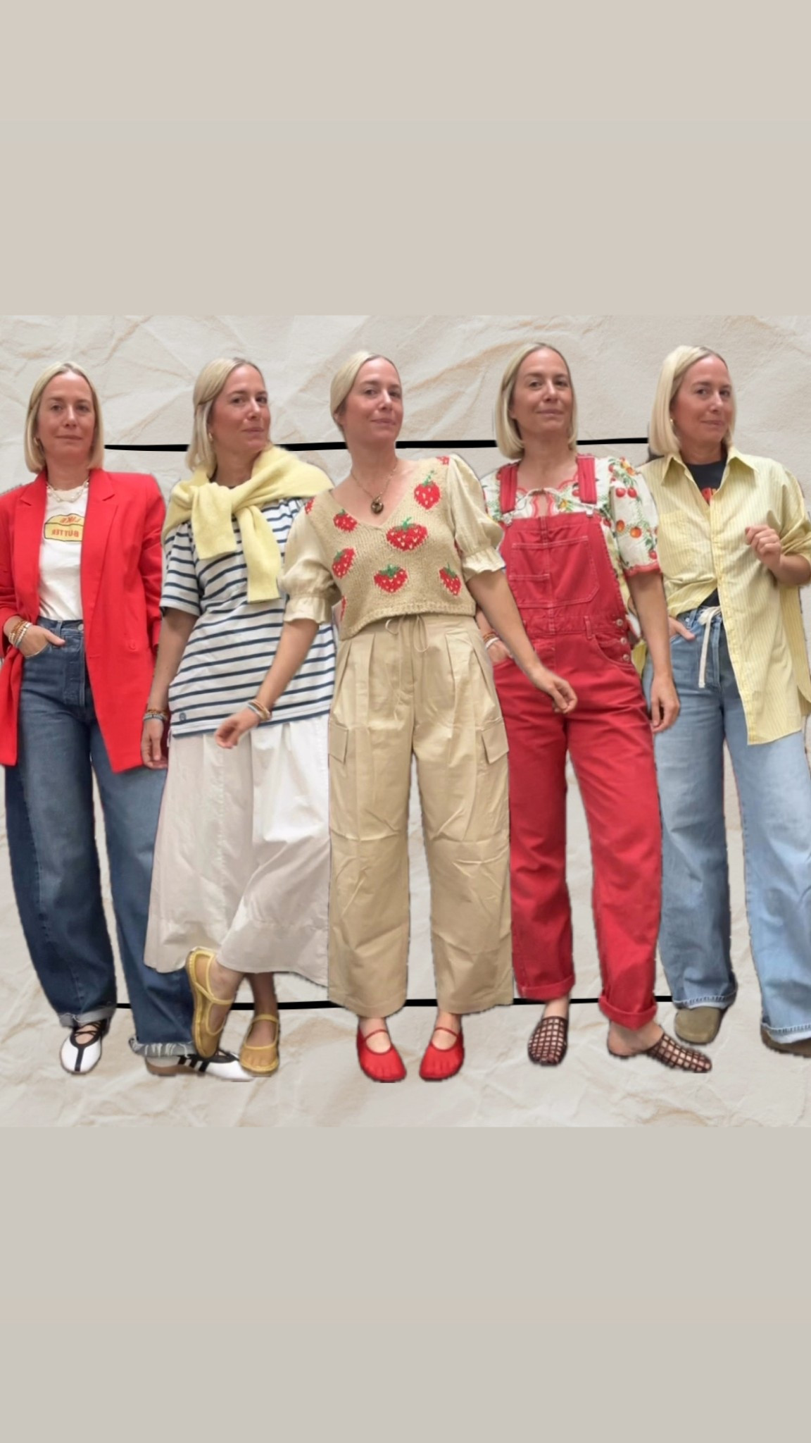 🍓🍋🍅🧈 

#LTKStyleTip #LTKOver40 #LTKSeasonal