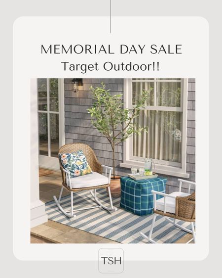 Target outdoor furniture and decor on sale for Memorial Day Weekend !

#LTKSaleAlert #LTKSeasonal #LTKHome