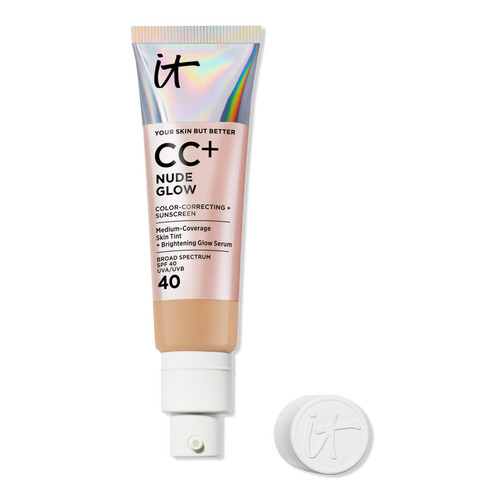 CC+ Nude Glow Lightweight Foundation + Glow Serum with SPF 40 | Ulta