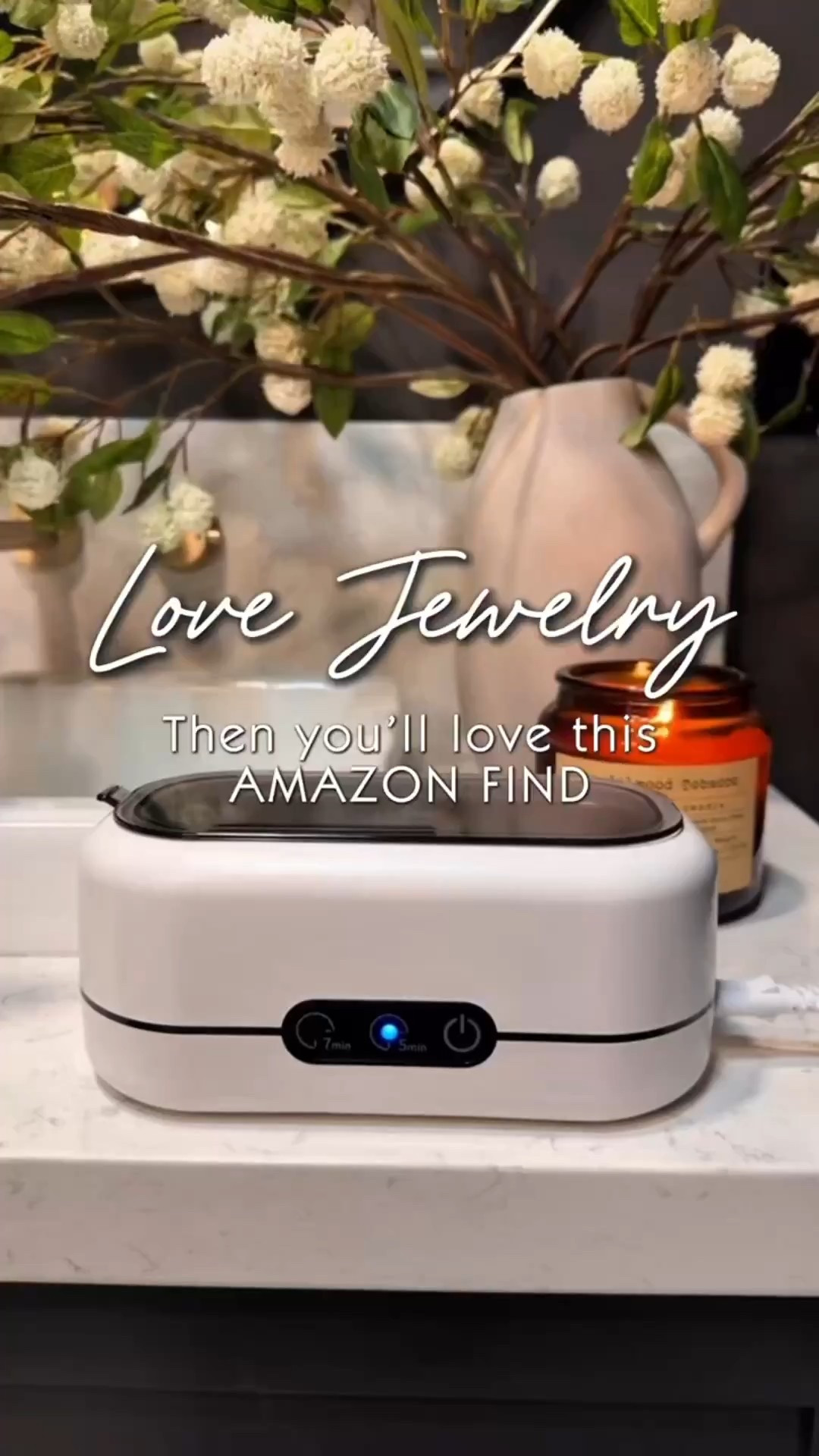 For my bougie girls who love to sparkle, this Amazon jewelry cleaner is everything. Add a little soap, press one button, and your jewelry shines like brand‑new. 🤩


#bougieonabudget #amazonfinds #jewelryhack #sparkleclean #amazonmusthave #jewelrylover #glamonabudget #cutelittlethings #luxforless


#LTKdayinmylife #LTKHome #LTKselfcare