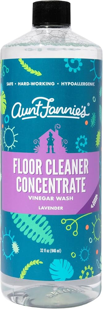 Aunt Fannie's Floor Cleaner Vinegar Wash - Multi-Surface Cleaner, 32 oz. (Single Bottle, Lavender... | Amazon (US)