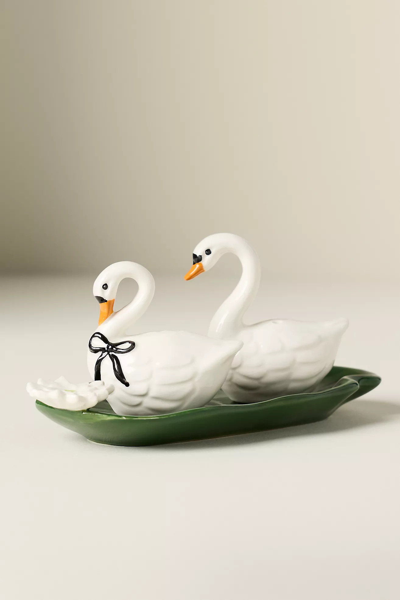 Swan Lake Salt & Pepper Shakers | Anthropologie (US)