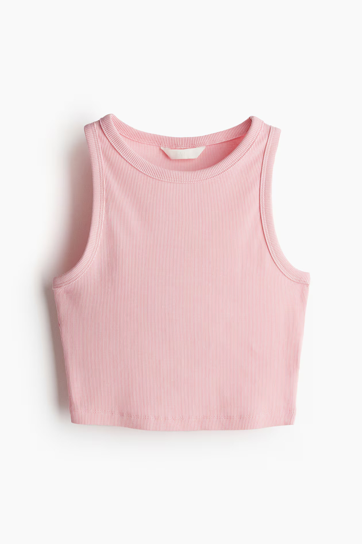 Cropped Tanktop - Hellrosa - Ladies | H&M AT | H&M (DE, AT, CH, NL, FI)