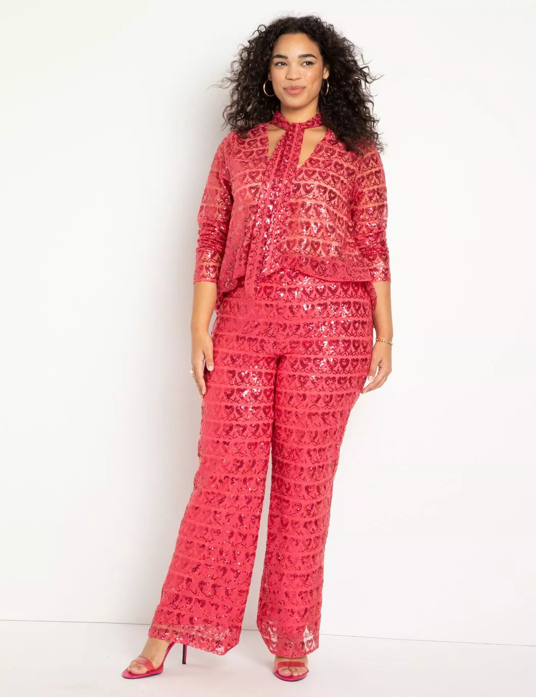 Novelty Sequin Top | Eloquii