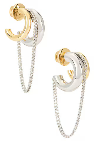 Demarson Lafayette Earring in Two Tone from Revolve.com | Revolve Clothing (Global)