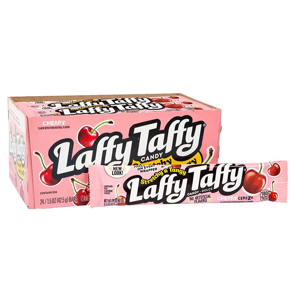Product Of Laffy Taffy, Cherry Cereza , Count 24 (1.5 oz) - Sugar Candy / Grab Varieties & Flavor... | Amazon (US)