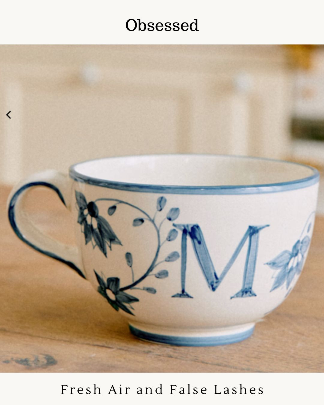 I am completely in love with these beautiful coffee cups (poetry mugs) from Sezane'. Absolutely charming and hand painted in the prettiest storm blue. #Sezane' #morningroutine #coffee #coffeemug #teacup 

 #LTKmorningroutine #LTKOver40 #LTKHome