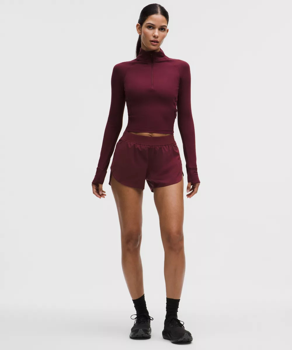 Fast and Free High-Rise Classic-Fit Split Short 3" | lululemon (AU)