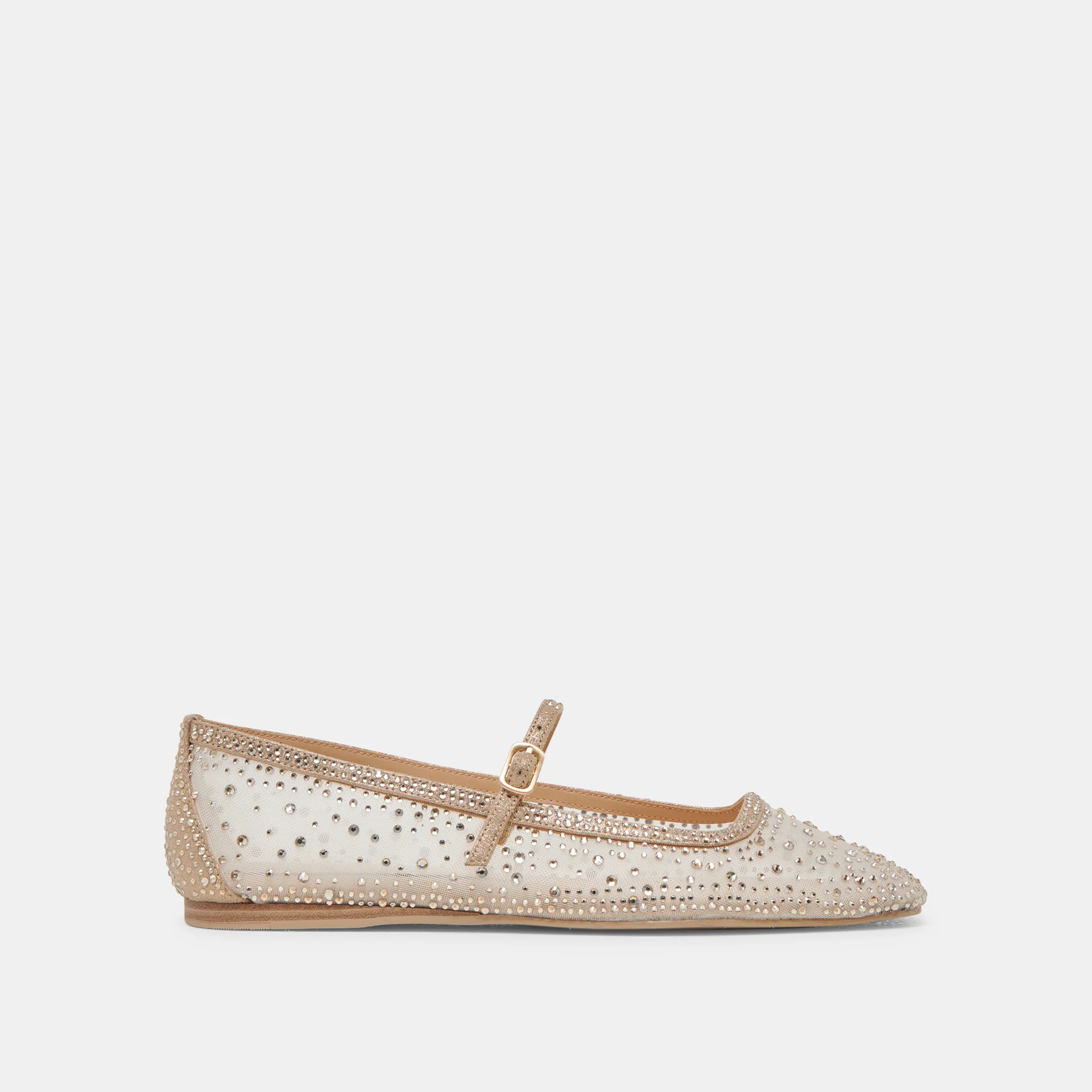 Reyes Crystal Ballet Flats | DolceVita.com