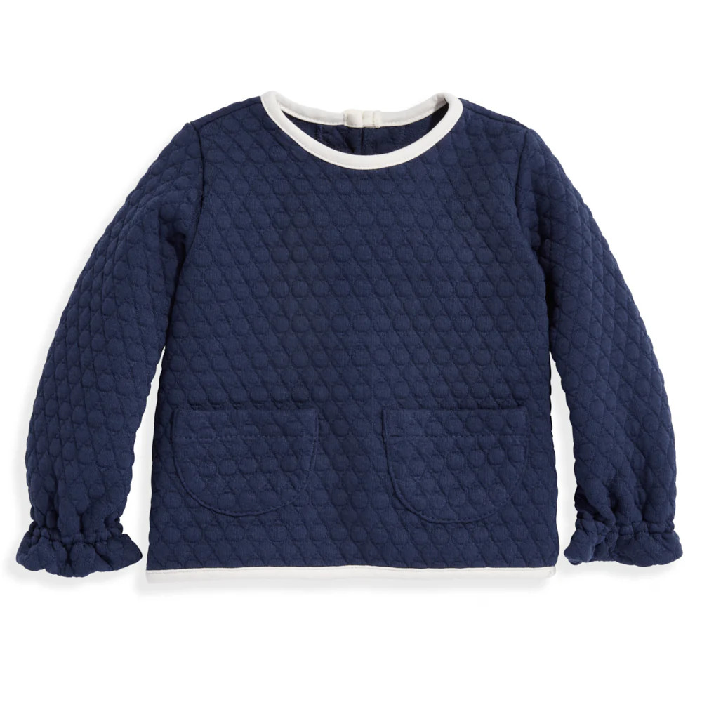 Quilted Jersey Pullover | bella bliss 