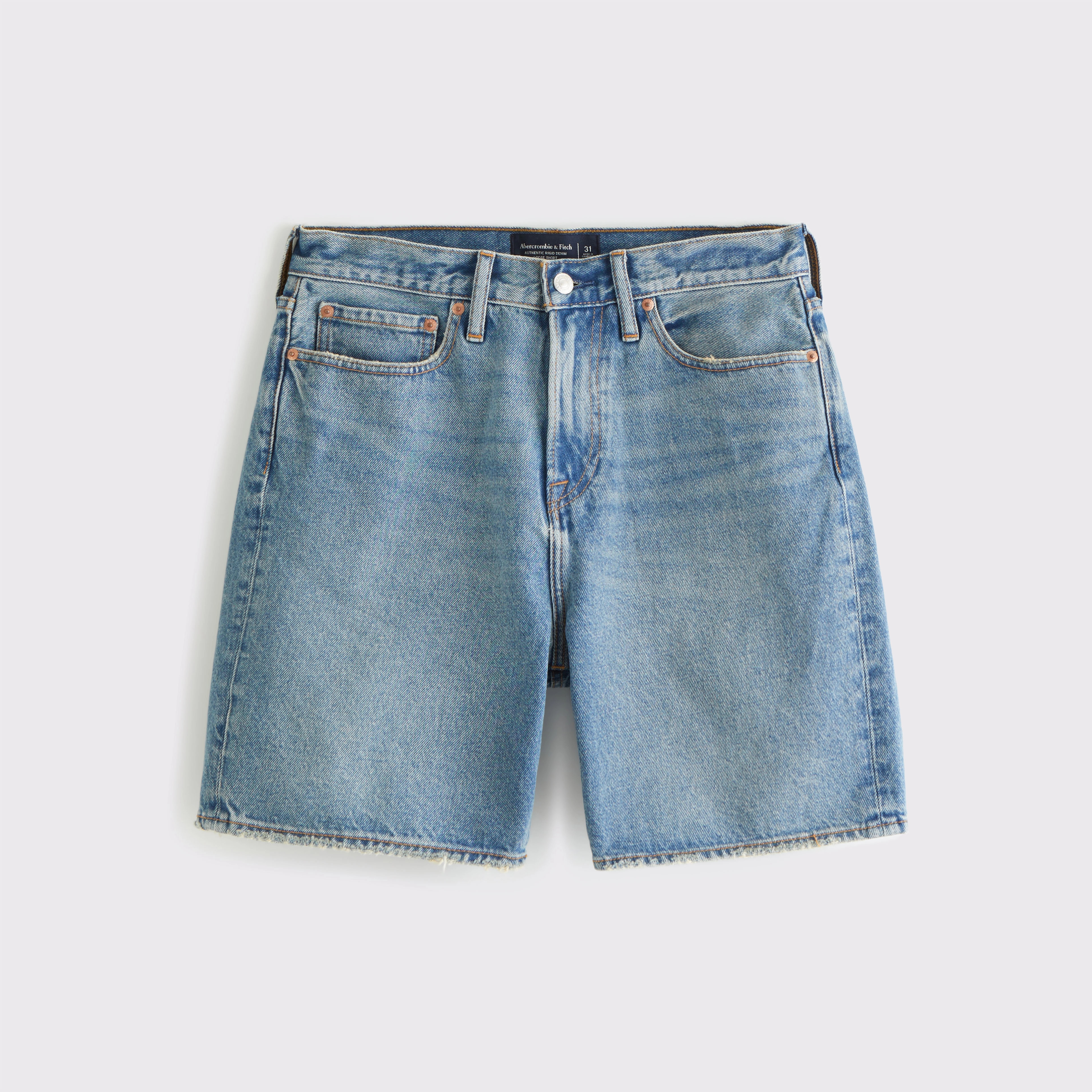 Loose Denim Short | Abercrombie & Fitch (US)