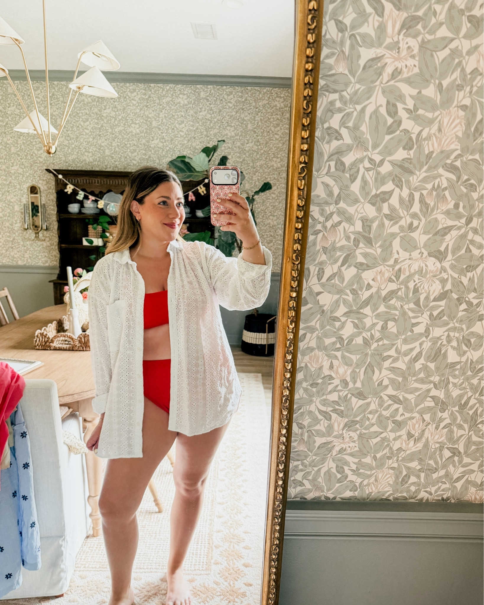 This target swimsuit gets 5 stars! The texture, the fit!!! Feels so luxe! I’m wearing XL bottoms and L top! True for me! 

#LTKMidsize #LTKSwim