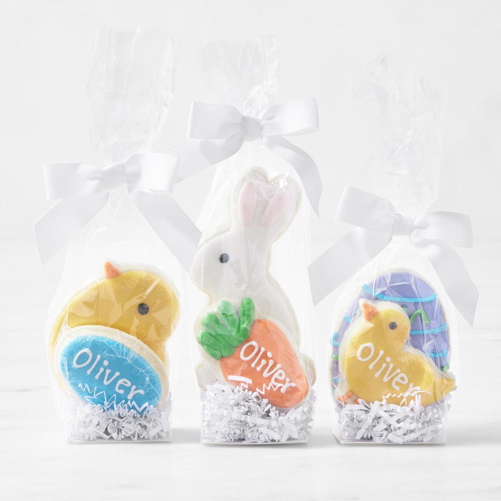 Personalized Stacked Easter Cookies, Set of 3 | Williams-Sonoma